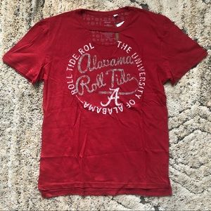 NWT Alabama Crimson Tide Cutout Tee